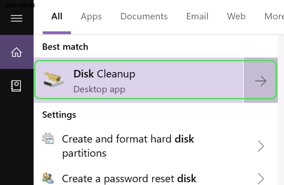 diskcleanup