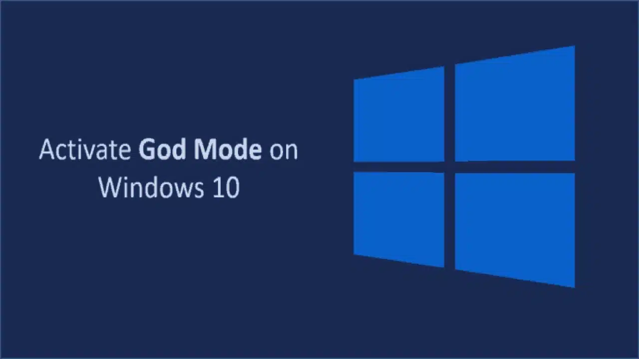 How to activate God Mode in Windows 10