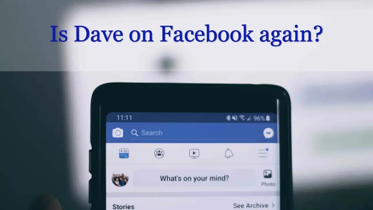 Is Dave on Facebook