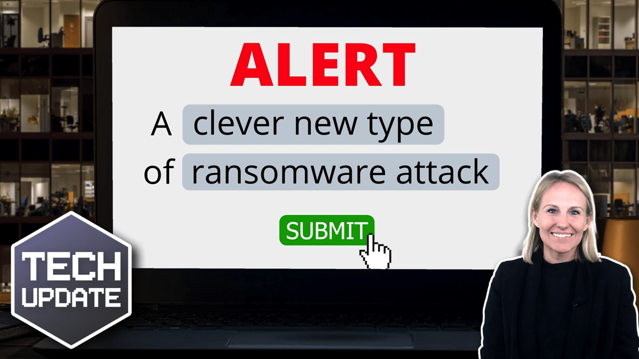 Alert: A clever new type of ransomware attack