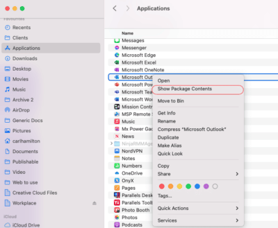 Applications List Applications List