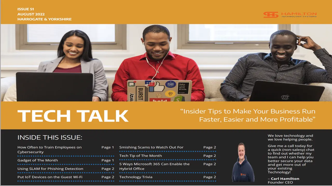 Tech Talk August 2022