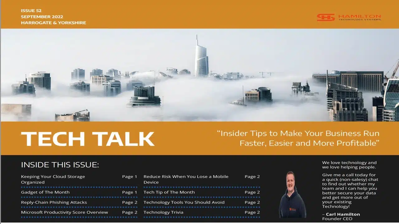 Tech Talk September 2022