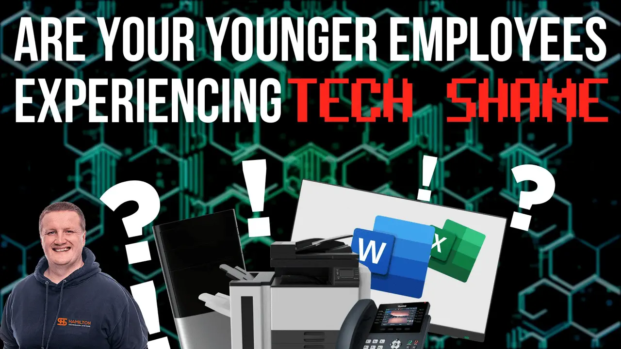 Are your younger employees-experiencing Tech Shame