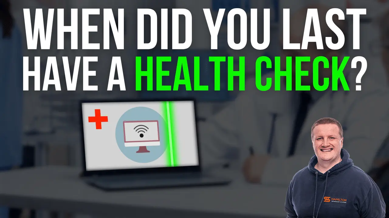 When did you last have a health check