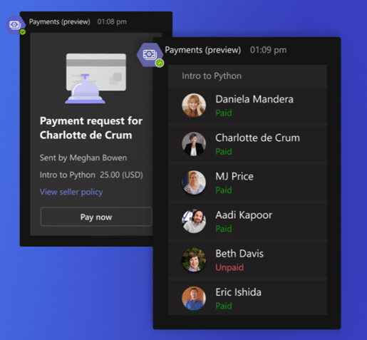 How Can You Leverage the New MS Teams Payment App? 3 Payments