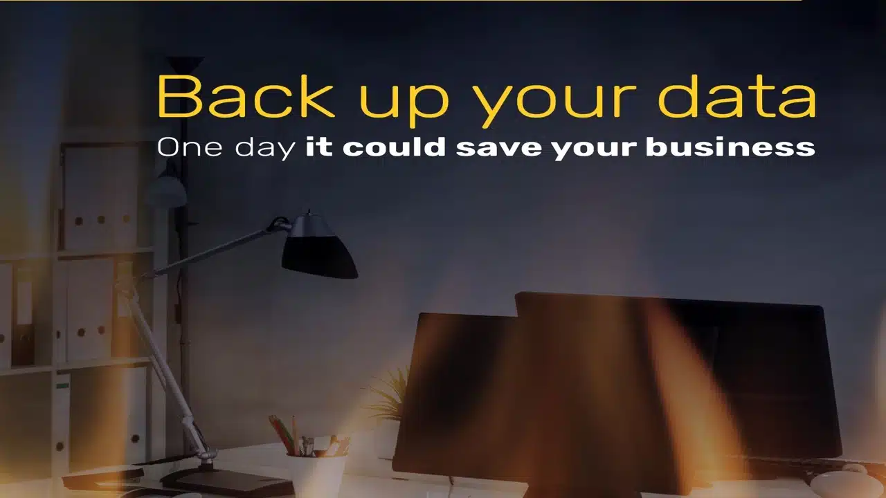 Backup your data
