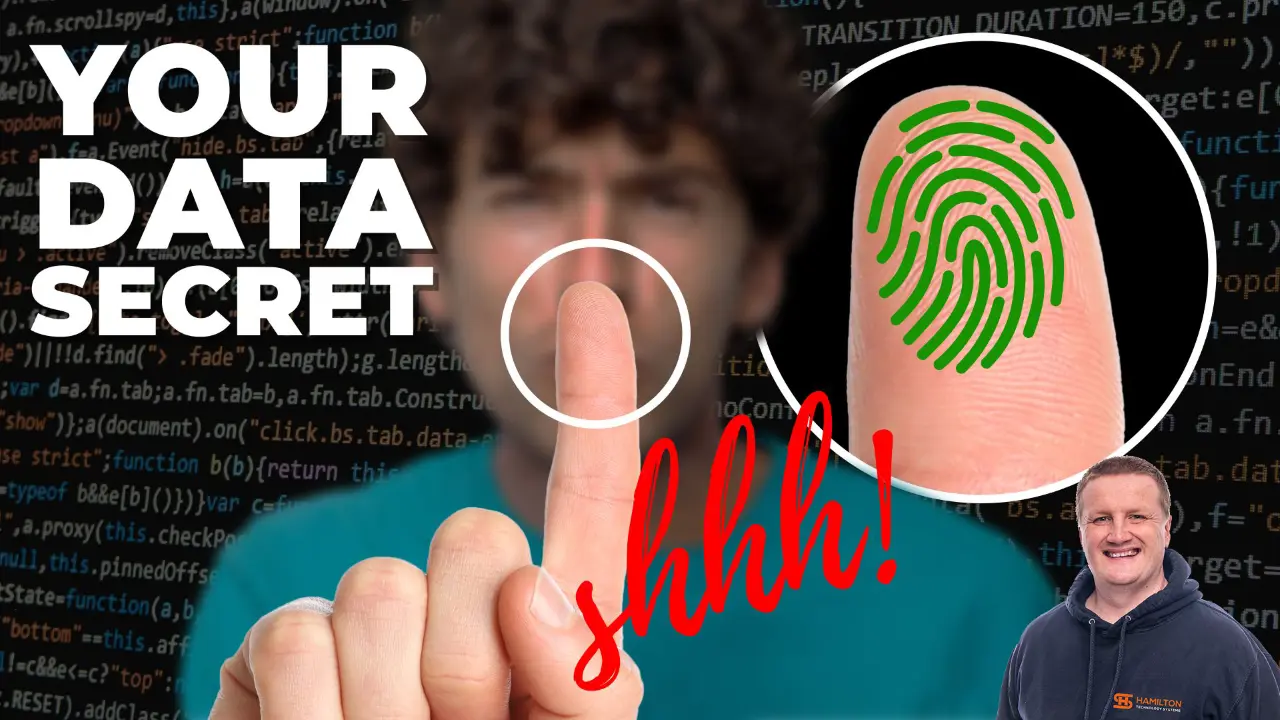 You might hold the secret to data security in your finger
